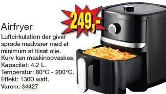 Airfryer 4,2 l