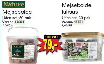Harald Nyborg Nature mejsebolde tilbud