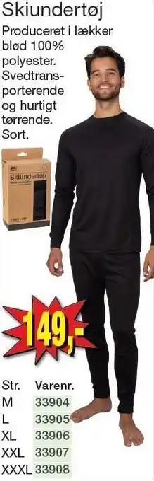 Skiundertøj