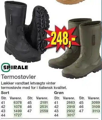 Harald Nyborg Termostøvler tilbud