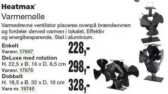 Harald Nyborg Heatmax varmemølle tilbud