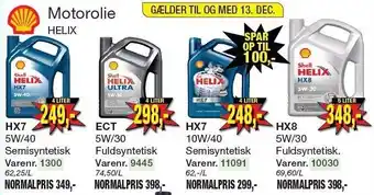 Harald Nyborg Shell motorolie tilbud