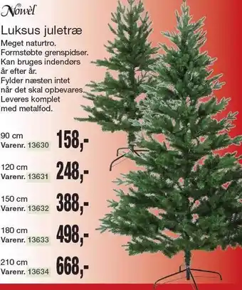 Nowèl luksus juletræ