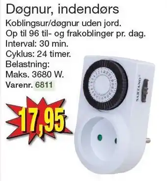 Harald Nyborg Døgnur, indendørs tilbud