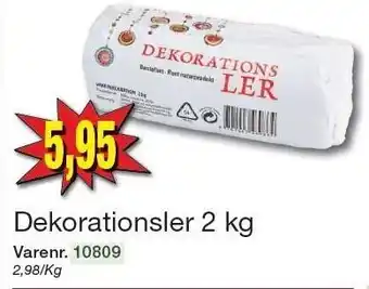 Harald Nyborg Dekorationsler 2 kg tilbud