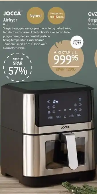 Kop & Kande Airfryer tilbud