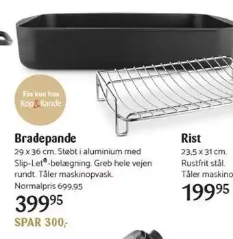 Kop & Kande Bradepande tilbud