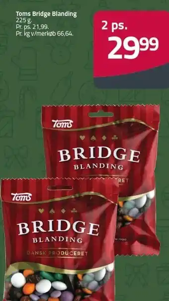Fleggaard Toms bridge blanding - 2 ps tilbud