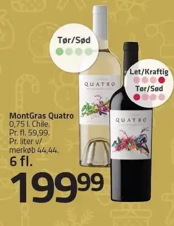 Fleggaard Montgras quantro 6 fl tilbud