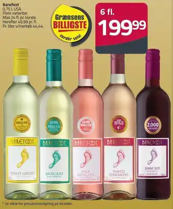 Fleggaard Barefoot 6 fl tilbud