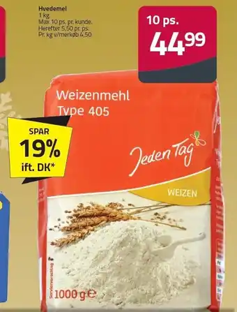 Fleggaard Hvedemel - 10 ps tilbud