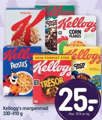 REMA 1000 Kellogg's morgenmad tilbud