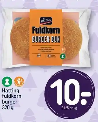 REMA 1000 Hatting fuldkorn burger tilbud