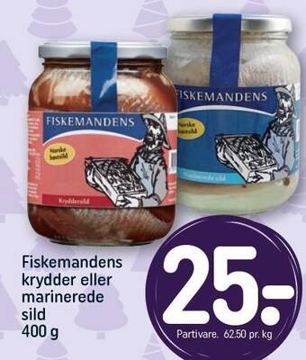 Rema 1000 Fiskemandens krydder eller marinerede sild tilbud