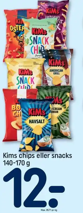 Kims chips eller snacks