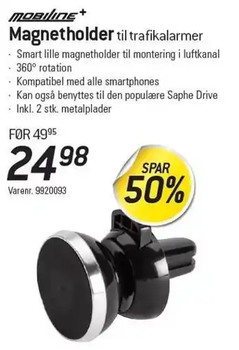 Thansen Magnetholder til trafikalarmer tilbud