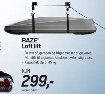 Thansen Loft lift tilbud