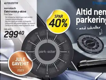 Thansen Elektronisk p-skive tilbud
