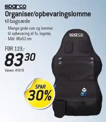 Thansen Organiser/opbevaringslomme tilbud