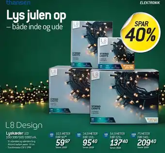 Thansen Lyskæder tilbud