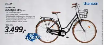 Thansen Damecykel 28'' tilbud