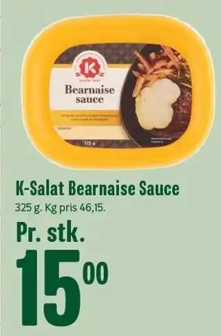 Min Købmand K-salat bearnaise sauce tilbud