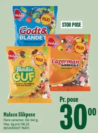 Malaco slikpose