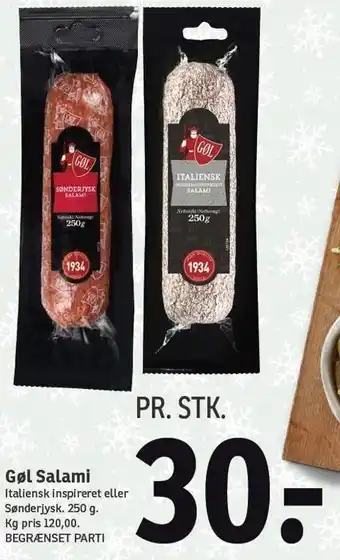 Gøl salami