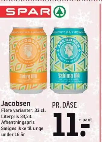 SPAR Jacobsen tilbud