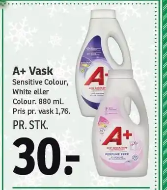 SPAR A+ vask tilbud