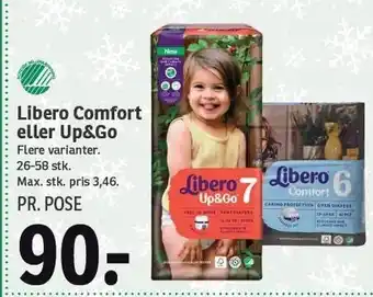 SPAR Libero comfort eller up&go tilbud
