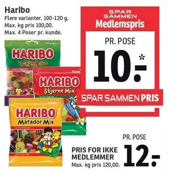 SPAR Haribo tilbud