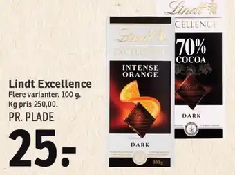 SPAR Lindt excellence tilbud