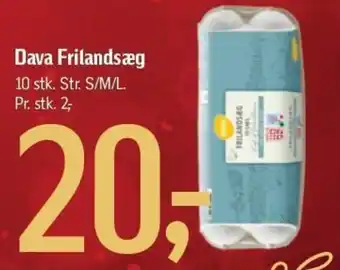 Føtex Dava Frilandsæg tilbud