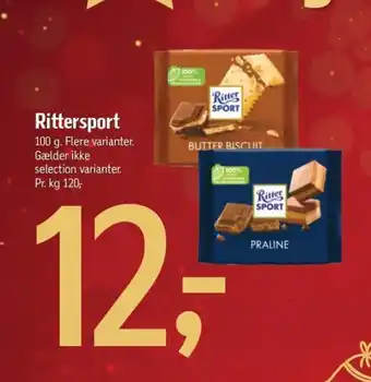 Føtex Rittersport tilbud