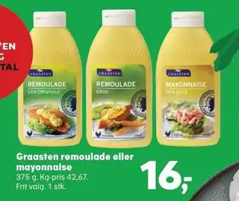 Kvickly Graasten remoulade eller mayonnaise tilbud