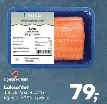 Kvickly Laksefilet tilbud