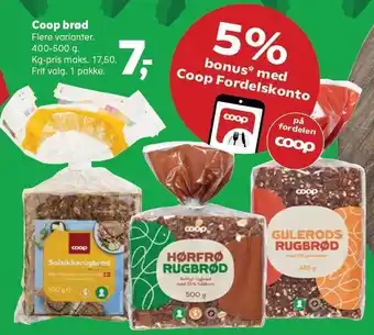 Kvickly Coop brød tilbud