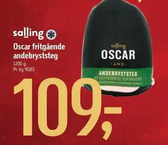 Oscar fritgående andebryststeg