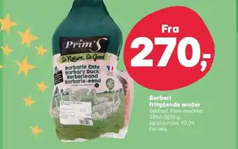 Berberi fritgående ænder