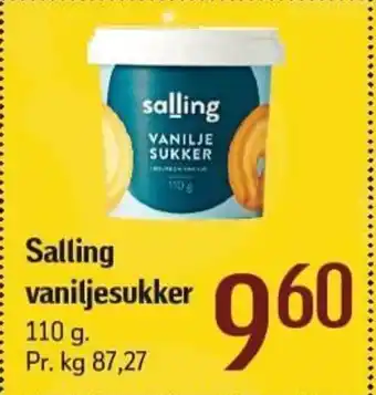 Føtex Salling vaniljesukker tilbud