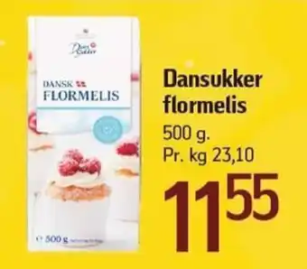 Dansukker flormelis