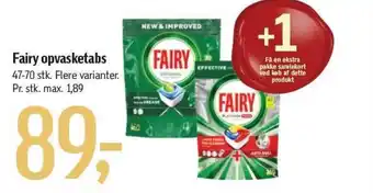 Fairy opvasketabs