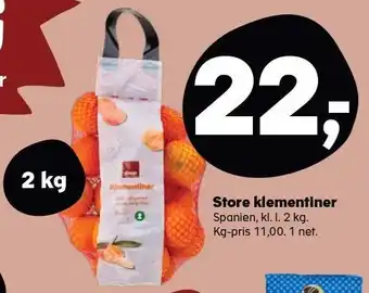 Store klementiner