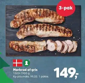 SuperBrugsen Mørbrad af gris tilbud