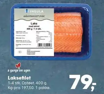 SuperBrugsen Laksefilet tilbud