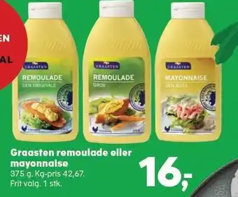 SuperBrugsen Graasten remoulade eller mayonnaise tilbud
