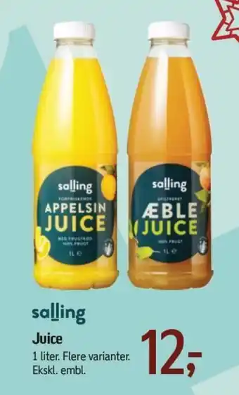 Føtex Salling Juice tilbud