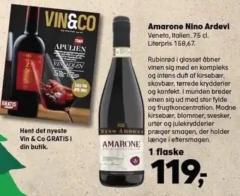 SuperBrugsen Amarone nino ardevi tilbud