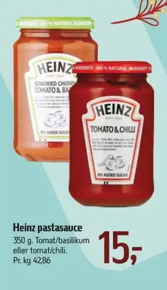Føtex Heinz pastasauce tilbud